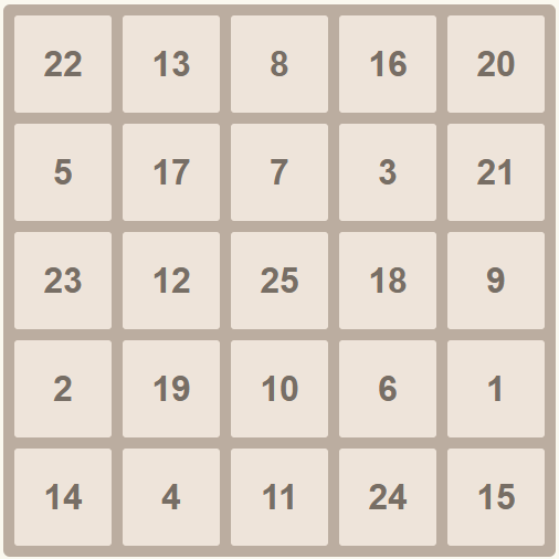 1 to 50